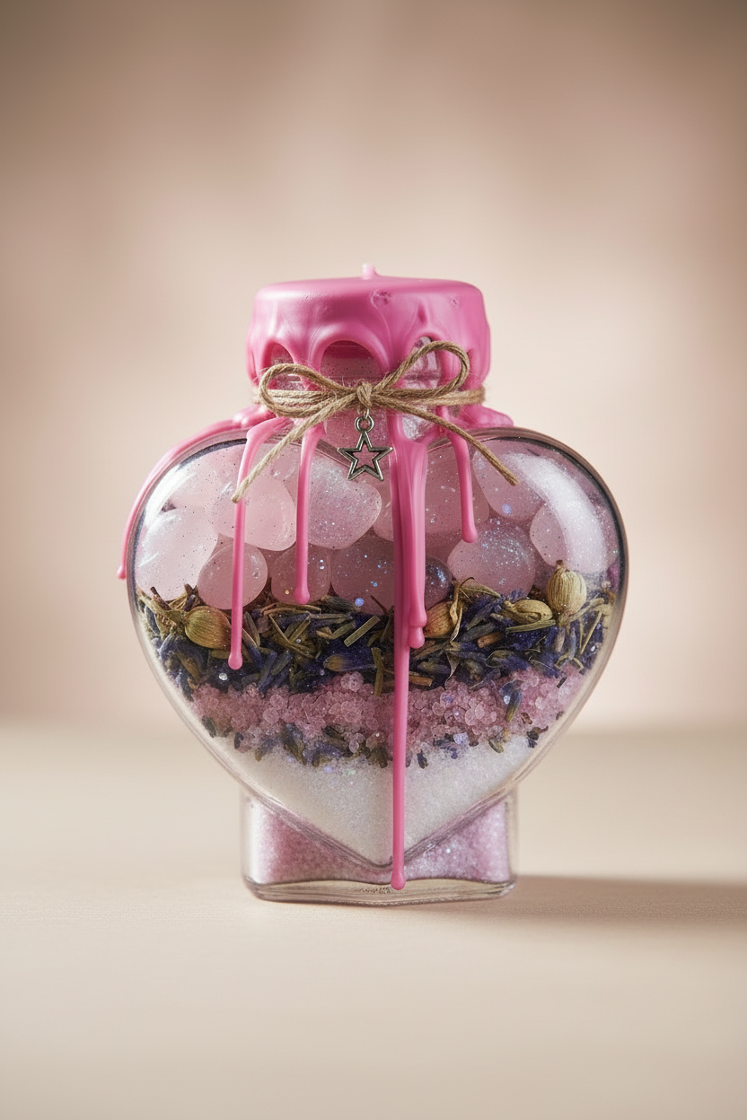 Herzform Glowup Spelljar neutral